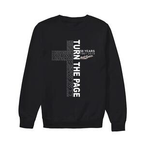 Turn The Page Lyrics By Bob Seger 58 Years 1961 2019 Sweatshirt